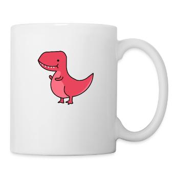 t rex 1 - Mug blanc - blanc - Droite