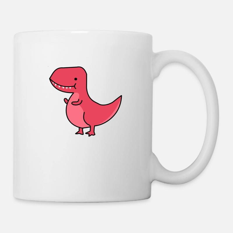 t rex 1 - Mug - white