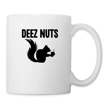 Deez Nuts Eichhörnchen - Tasse - Weiß - Rechts