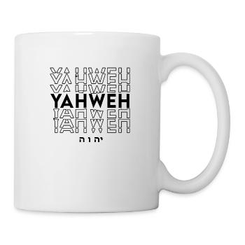 Jahwe - Christliche Kleidung - Tasse - Weiß - Rechts
