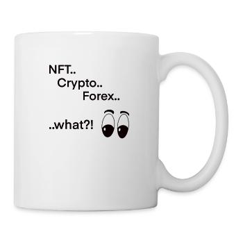 NFT Crypto Forex - Mug blanc - blanc - Droite