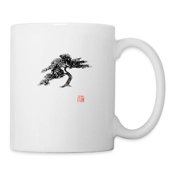 bonsai - Mug blanc - blanc - Droite
