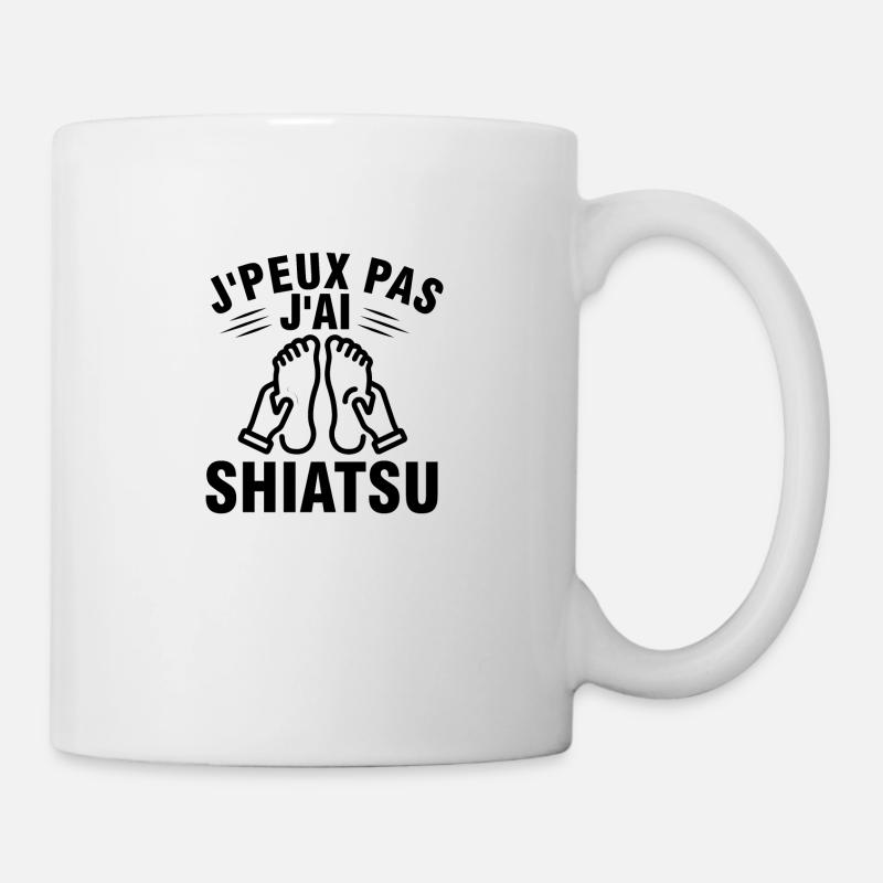 J'peux Pas J'ai Shiatsu - Mug blanc - blanc