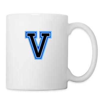 Letter V 7 - Mug - white - Right