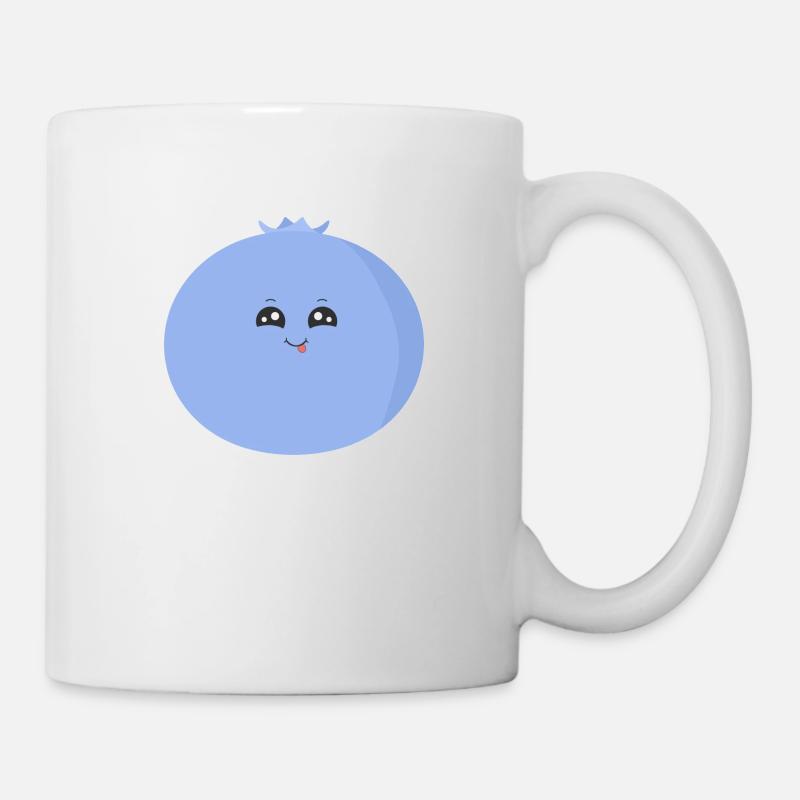 Schelmische Heidelbeere - Tasse - Weiß