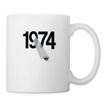 1974 Année de naissance - Mug blanc - blanc - Droite