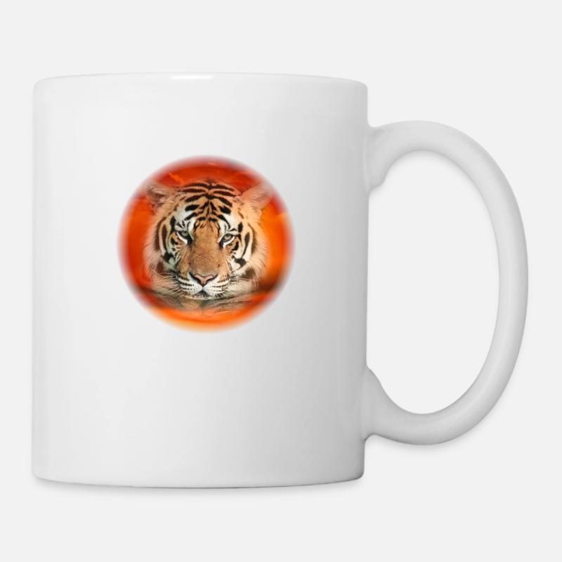 Tieger - Tasse - Weiß