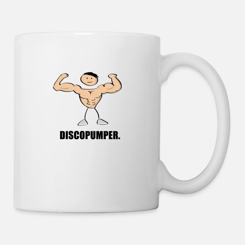 Simplex Discopumper - Tasse - Weiß
