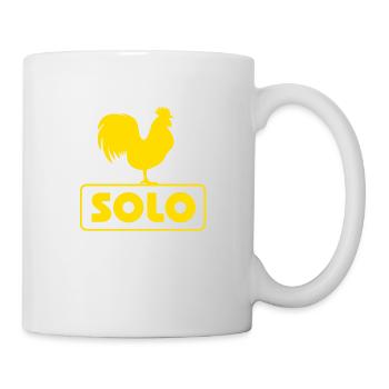 Hahn Solo - Tasse - Weiß - Rechts