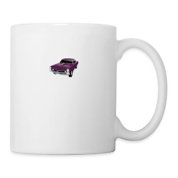 Édition limitée, Muscel-Car, année de construction 1975 - Mug blanc - blanc - Droite