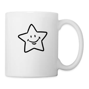 Star / Star Face - Mug - white - Right