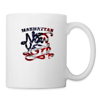Manhattan NYC - Mug - white - Right