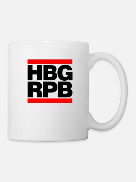 Hamburg Reeperbahn (HBG RPG) - Tasse - Weiß