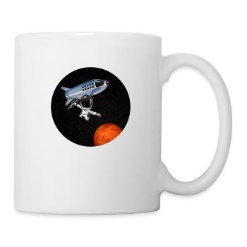 Starman and StarShip - Mug - white - Right