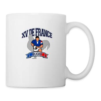 France Rugby - Mug blanc - blanc - Droite