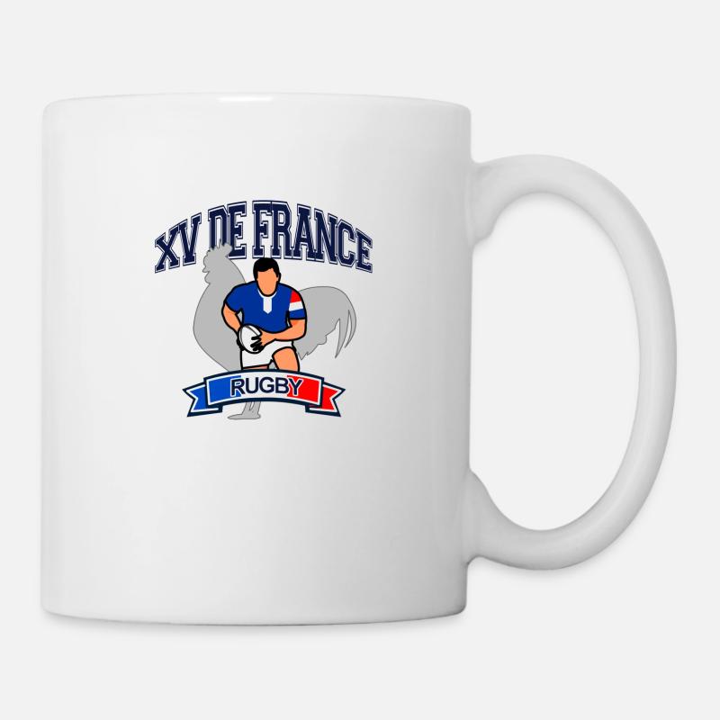 France Rugby - Mug blanc - blanc