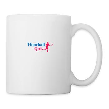 Floorball Girl Floorball Player Gift Idea - Mug - white - Right