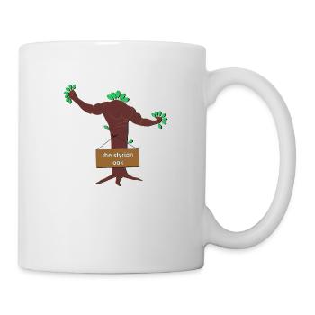 the styrian oak - Tasse - Weiß - Rechts