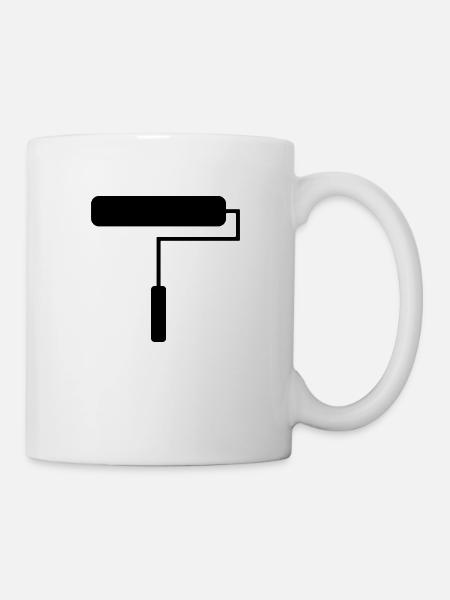 FARBROLLER - Tasse - Weiß