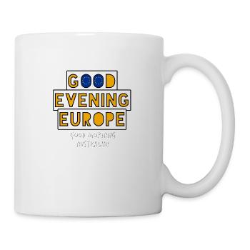Europäischer Eurovision Song Contest - Tasse - Weiß - Rechts