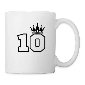 10 Krone - Tasse - Weiß - Rechts