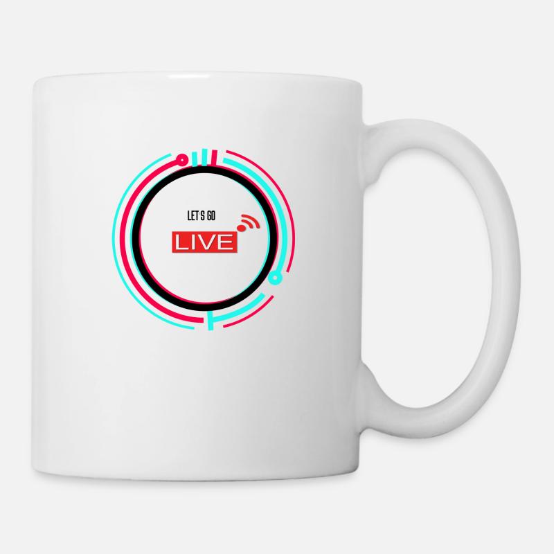 allez en direct! TikTok - Mug blanc - blanc