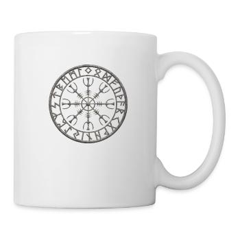 WIKINGER SYMBOL - Tasse - Weiß - Rechts