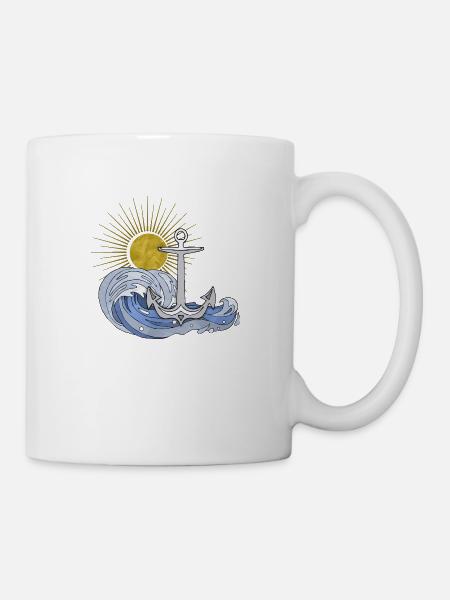 Anker - Tasse - Weiß