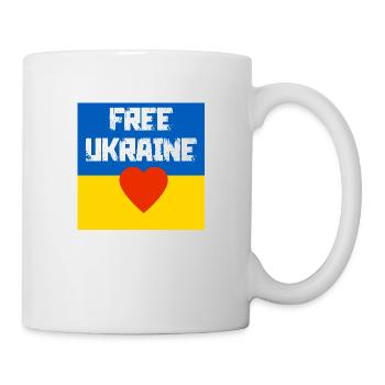 Ukraine - Mug blanc - blanc - Droite