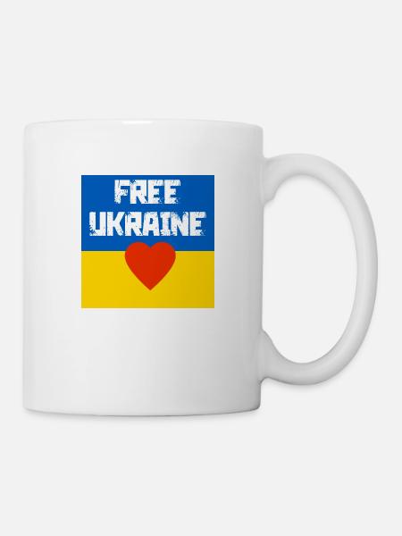 Ukraine - Mug blanc - blanc