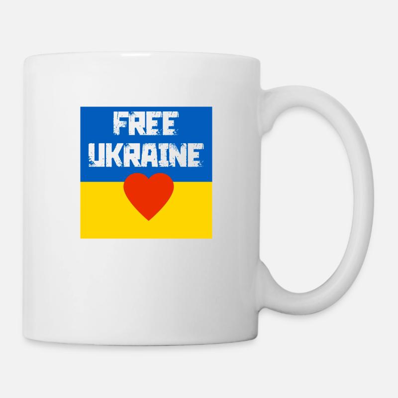Ukraine - Mug blanc - blanc