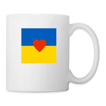 Ukraine - Tasse - Weiß - Rechts