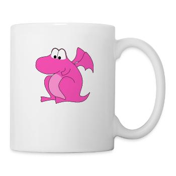 Lady Dragon Froggo - Tasse - Weiß - Rechts