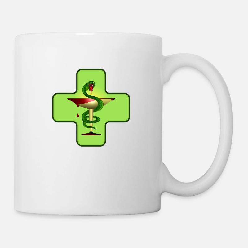 APOTHEKE SYMBOL - Tasse - Weiß
