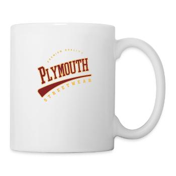 Plymouth England UK College High School Style - Mug - white - Right