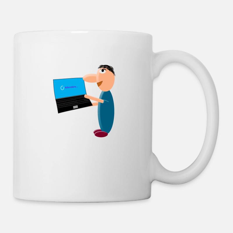 Patient man - Mug - white