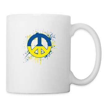 Peace Ukraine - Mug - white - Right