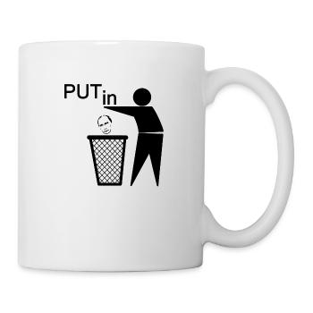 Put Putin in... - Tasse - Weiß - Rechts