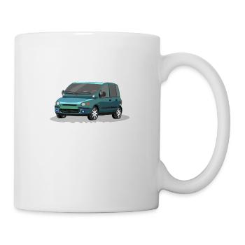 Multipla Power Car Favorite Car - Mug - white - Right