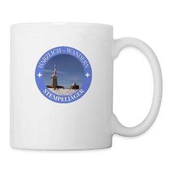 Stempeljäger - Harzlich Wandern - Tasse - Weiß - Rechts