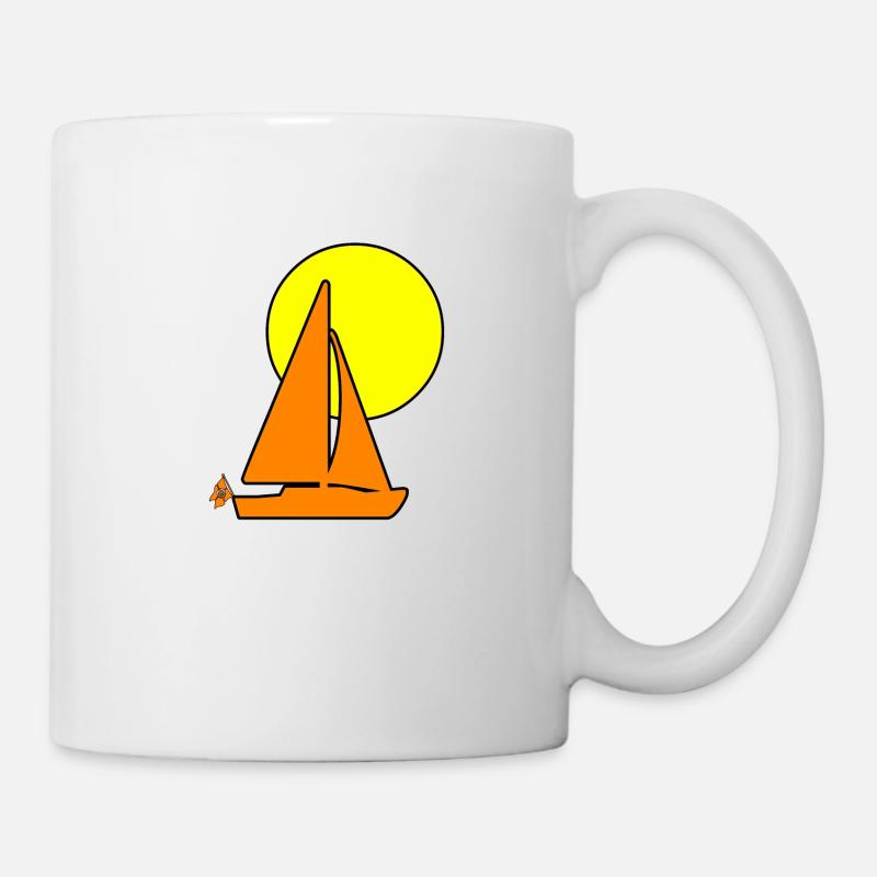 Segeln - Tasse - Weiß