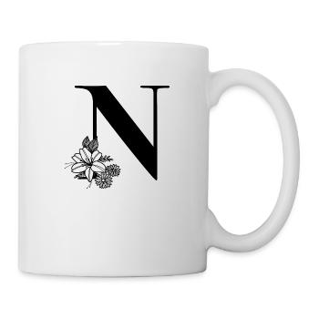 Letter N - Mug - white - Right