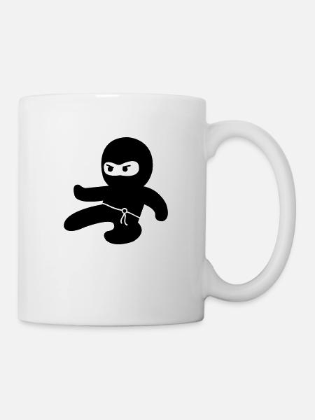 Ninja - Tasse - Weiß