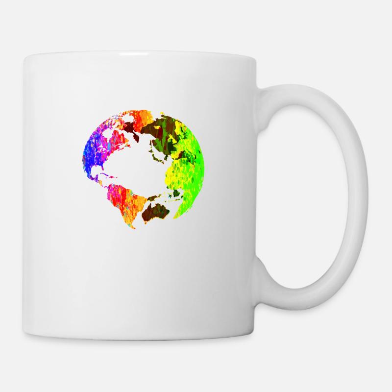 world vector 08 01 - Mug - white