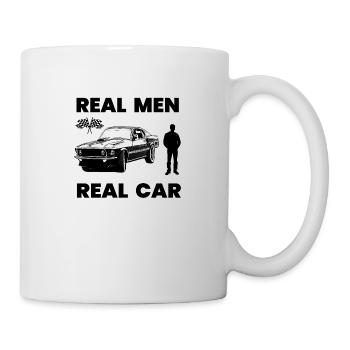 Auto - Tasse - Weiß - Rechts