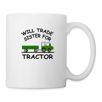 Tractor - Mug - white - Right
