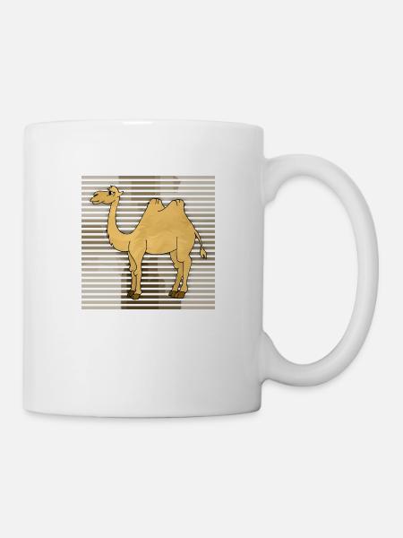 Chameau - Mug blanc - blanc