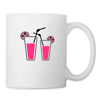 Cocktails - Mug blanc - blanc - Droite