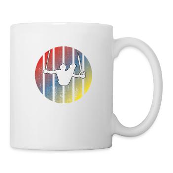 Turnen Bodenturnen Turner Geräteturnen Turnverein - Tasse - Weiß - Rechts