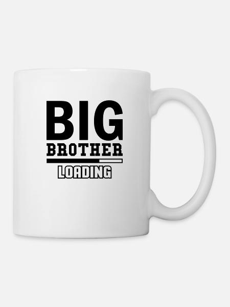 Big Brother Loading - Tasse - Weiß